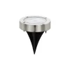 EGLO SOLCELLE LAMPE RUSTFRIT STÅL 2 CM