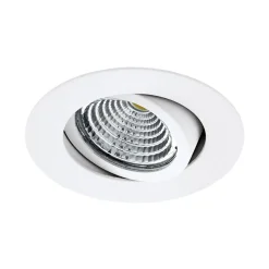 EGLO 3-TRIN DÆMP M/KIP SALICETO 2 INDBYGNINGSSPOT HVID LED 4W