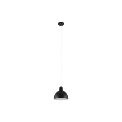 EGLO TRURO PENDEL SORT/HVID 21 CM
