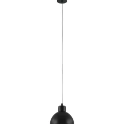 EGLO TRURO PENDEL SORT/HVID 21 CM