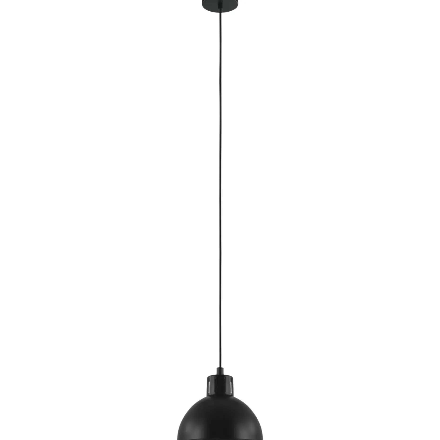 EGLO TRURO PENDEL SORT/HVID 21 CM