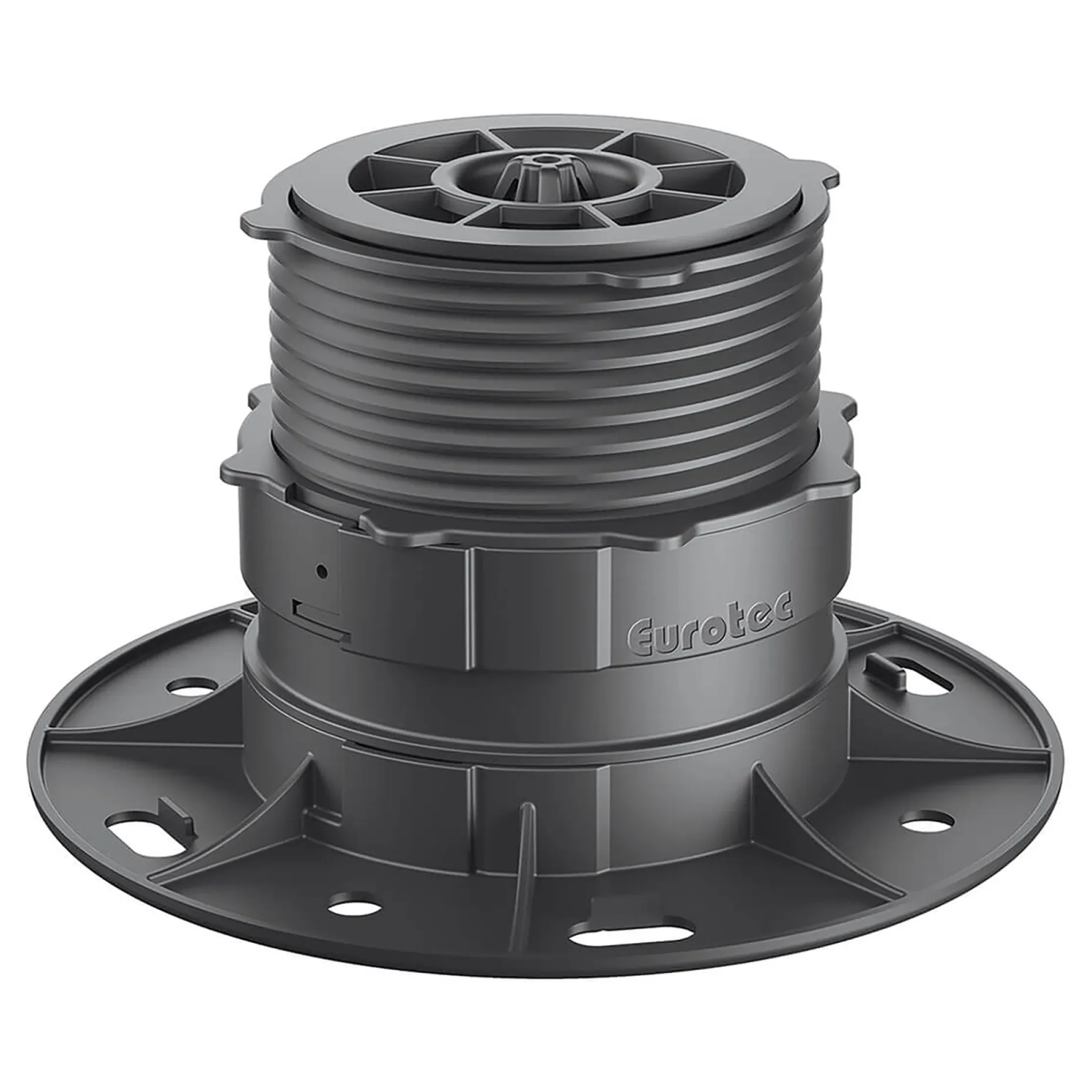 EUROTEC FORHØJELSESPROFIL 19X9X19CM SORT 1 STK