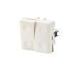 FESH SWITCH CURVELINE DOBB. KORR. - 1,0 MODUL AFBRYDER HVID