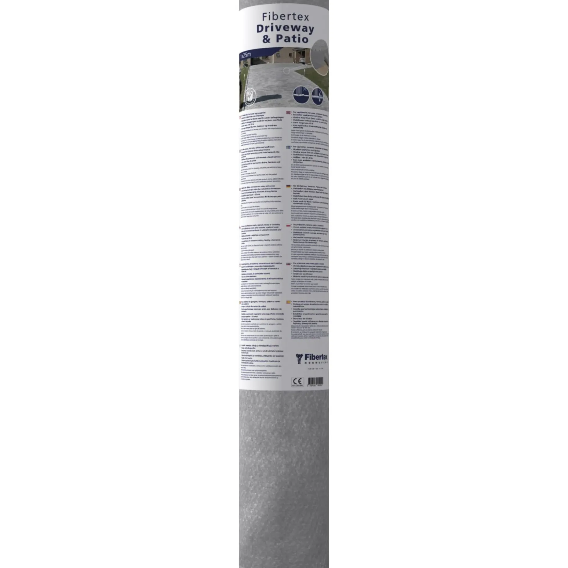 FIBERTEX DRIVEWAY & PATIO FIBERDUG 1 X 25 M