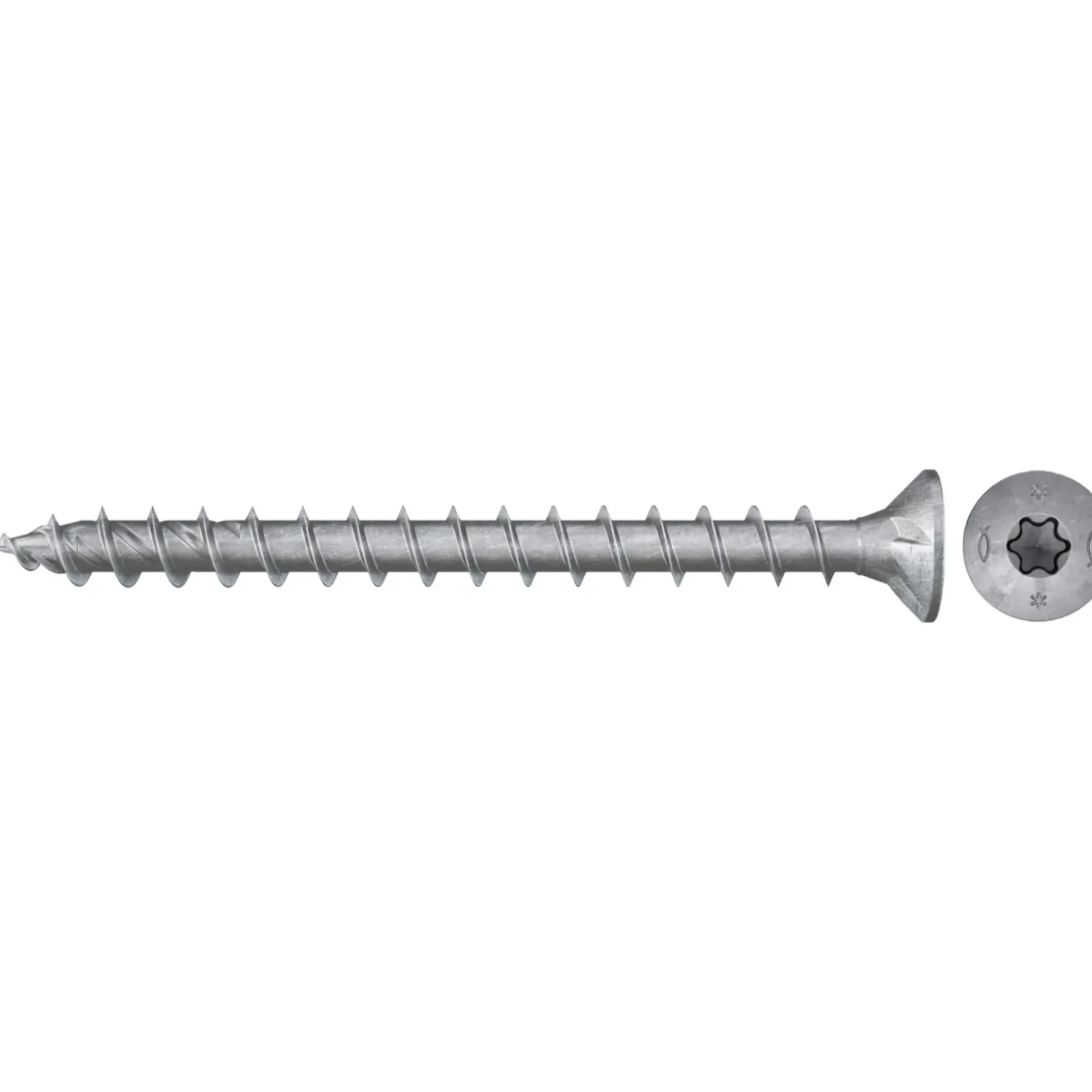 FISCHER FPF II CT SPÅNSKRUE 5,0X60 BONUSZINC C5 10 STK.