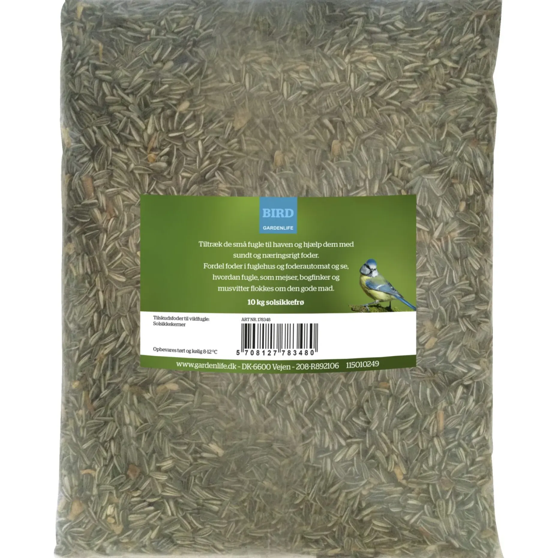 GARDEN LIFE SOLSIKKEFRØ 10 KG