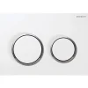 GEBERIT OMEGA20 BETJENINGSPLADE HVID