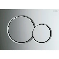GEBERIT SIGMA01 BETJENINGSPLADE KROM