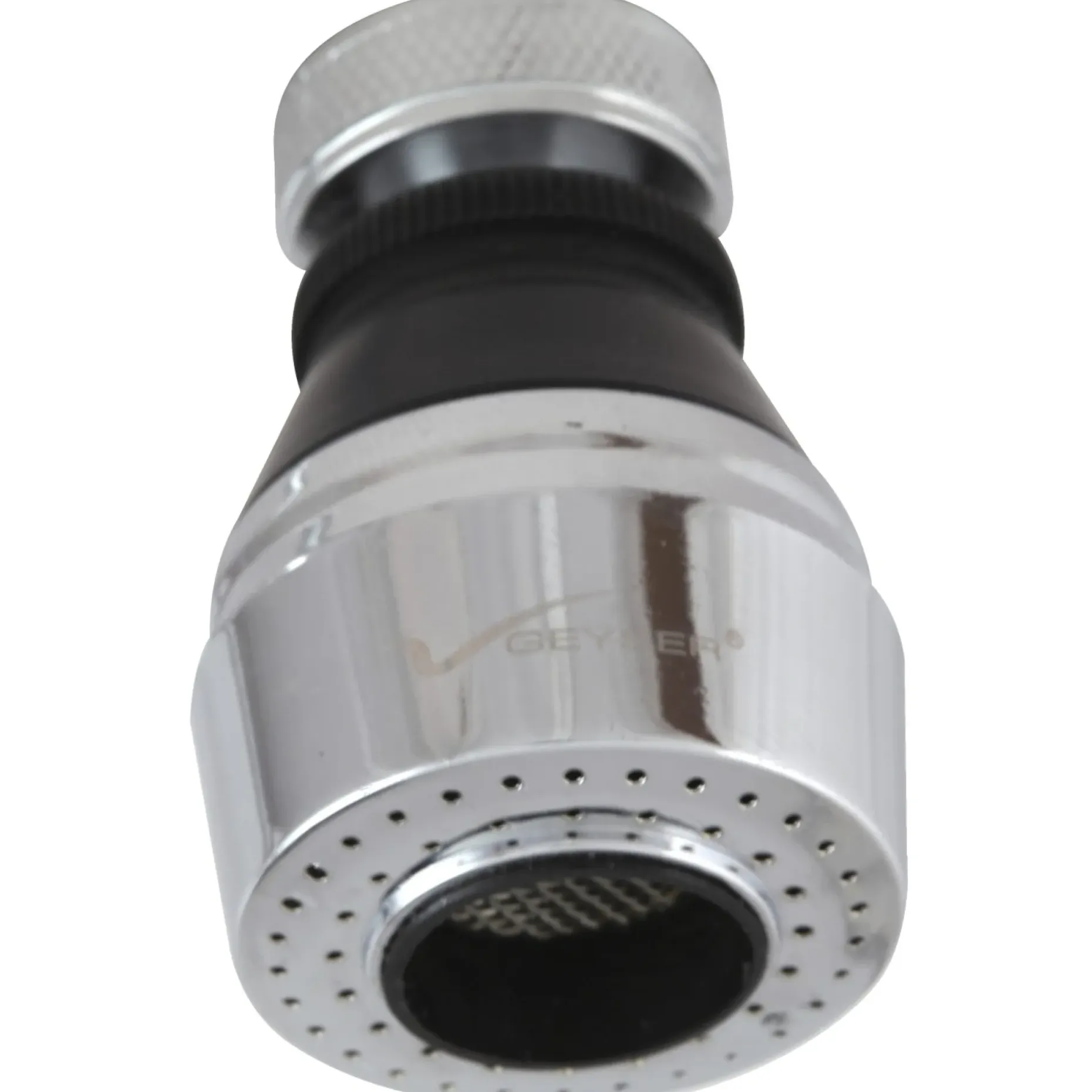 GEYSER MED LED BRUSEDYSE KROM Ø22,1/24,1 MM