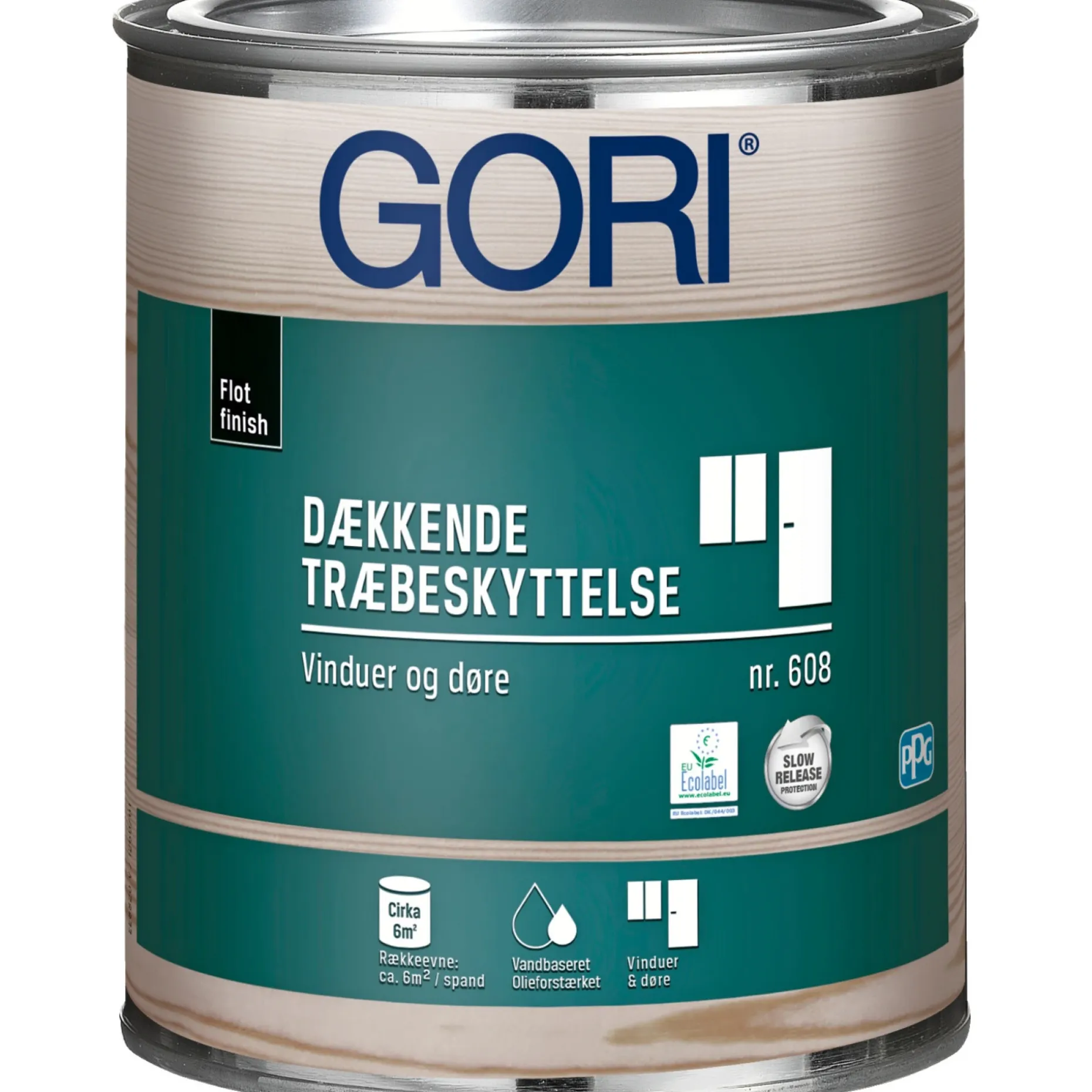 GORI 608 VINDUESMALING 0,75 L RAL 9010 HVID