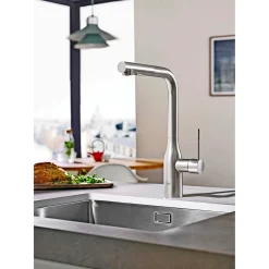 GROHE ESSENCE KØKKENARMATUR BØRSTET STÅL