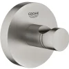 GROHE ESSENTIALS QUICKFIX HÅNDKLÆDEKROG BØRSTET STÅL