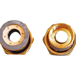 GRUNDFOS PUMPEOVERGANG MED KUGLEVENTIL 1.1/2X1" UNIONVENT