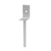 HABO L-FORM STOLPEBÆRER 75X84X200 MM VARMGALVANISERET