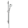 HANSGROHE CROMETTA VARIO BRUSERSTANGSÆT HVID/FORKROMET
