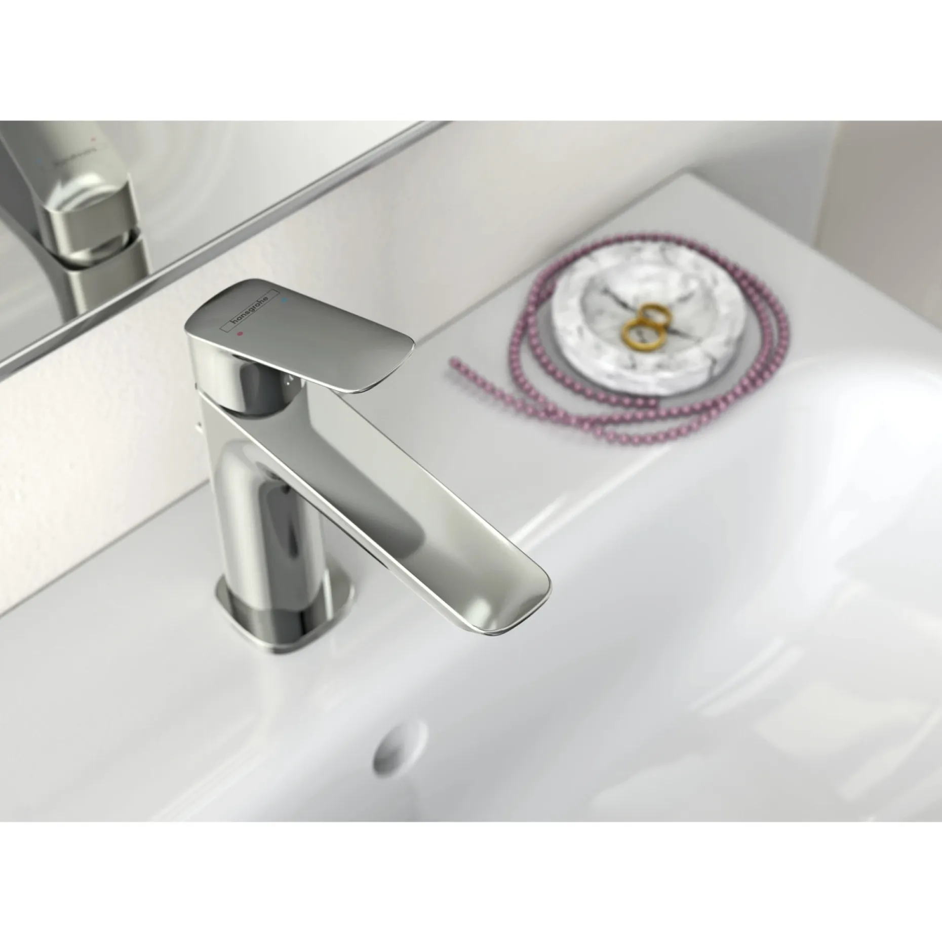 HANSGROHE LOGIS 110 FINE HÅNDVASKARMATUR 1-GREB KROM
