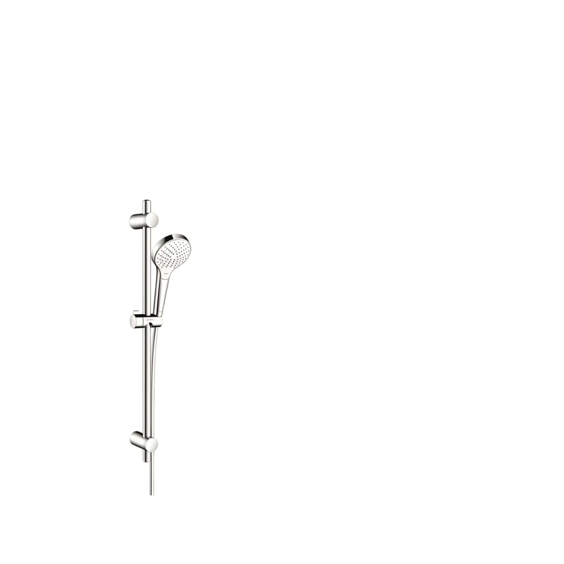 HANSGROHE MYSELECT S VARIO BRUSERSTANGSÆT HVID/FORKROMET