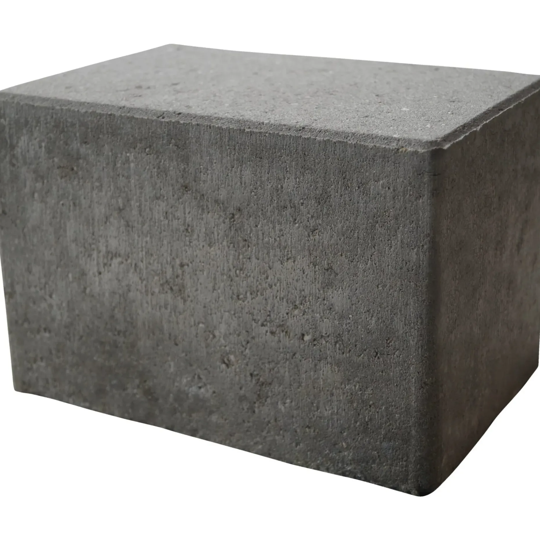 IBF BONDESTEN KANTBLOK 14 X 14 X 21 CM GRÅ