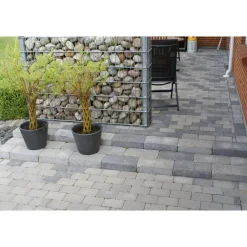 IBF HOLMEGAARDSTEN NORMALSTEN BELÆGNINGSSTEN 7 X 14 X 21 CM GRÅMIX