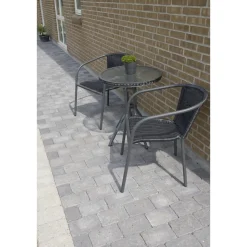 IBF HOLMEGAARDSTEN NORMALSTEN BELÆGNINGSSTEN 7 X 14 X 21 CM SORT/ANTRACIT