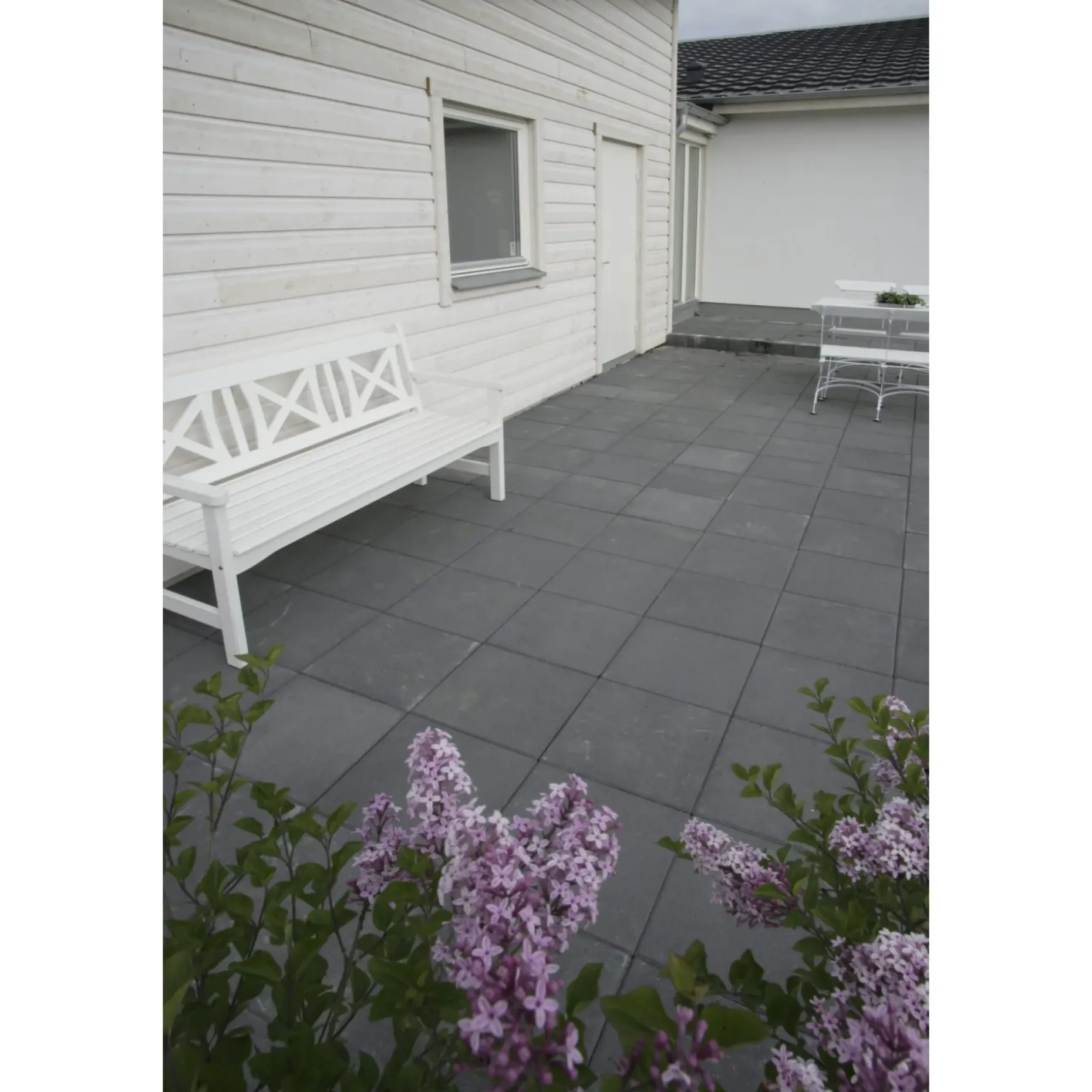 IBF MODUL 30 HAVEFLISE 5 X 30 X 30 CM SORT/ANTRACIT
