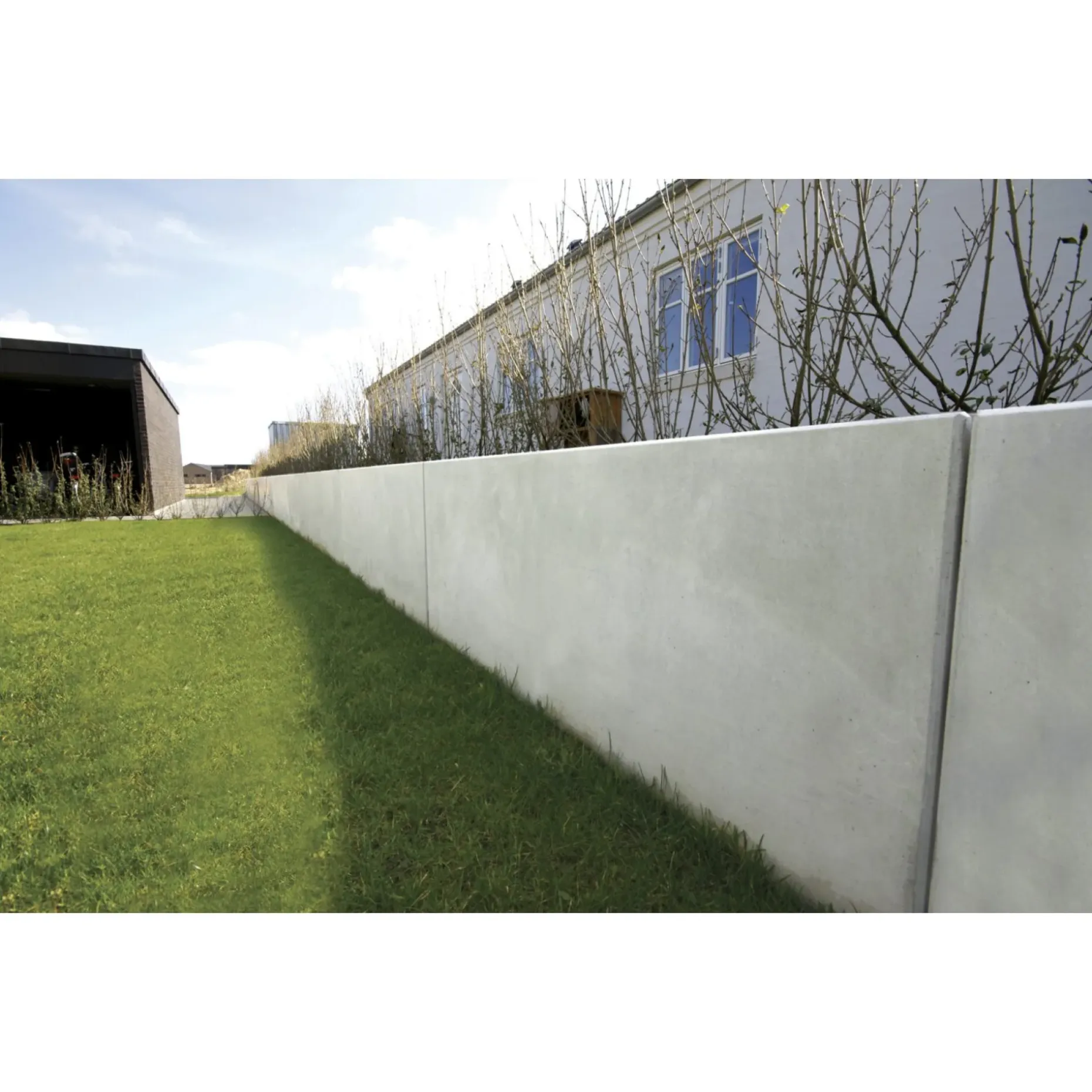 IBF PARKLINE HJ. ELEMENT UDV. STØTTEMUR 80 X 80 CM GRÅ