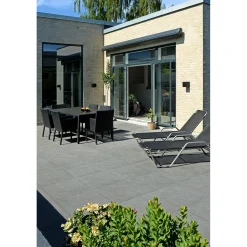 IBF TRENDLINE HAVEFLISE 4 X 60.50 X 60.50 CM GRAFITGRÅ FLAMMET