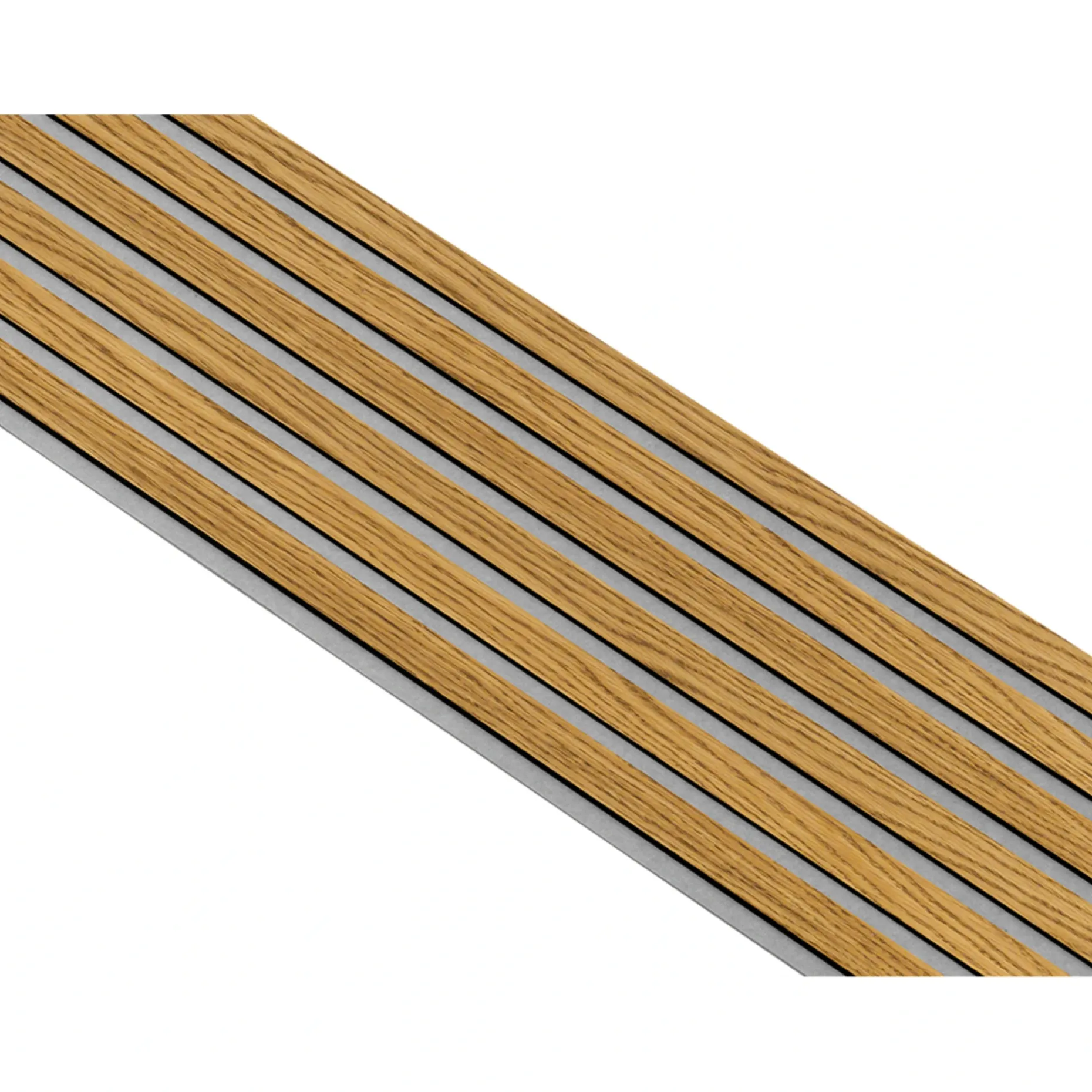 I-WOOD AKUSTIKPANEL EG BRUN OLIE 17 X 300 X 2400 MM