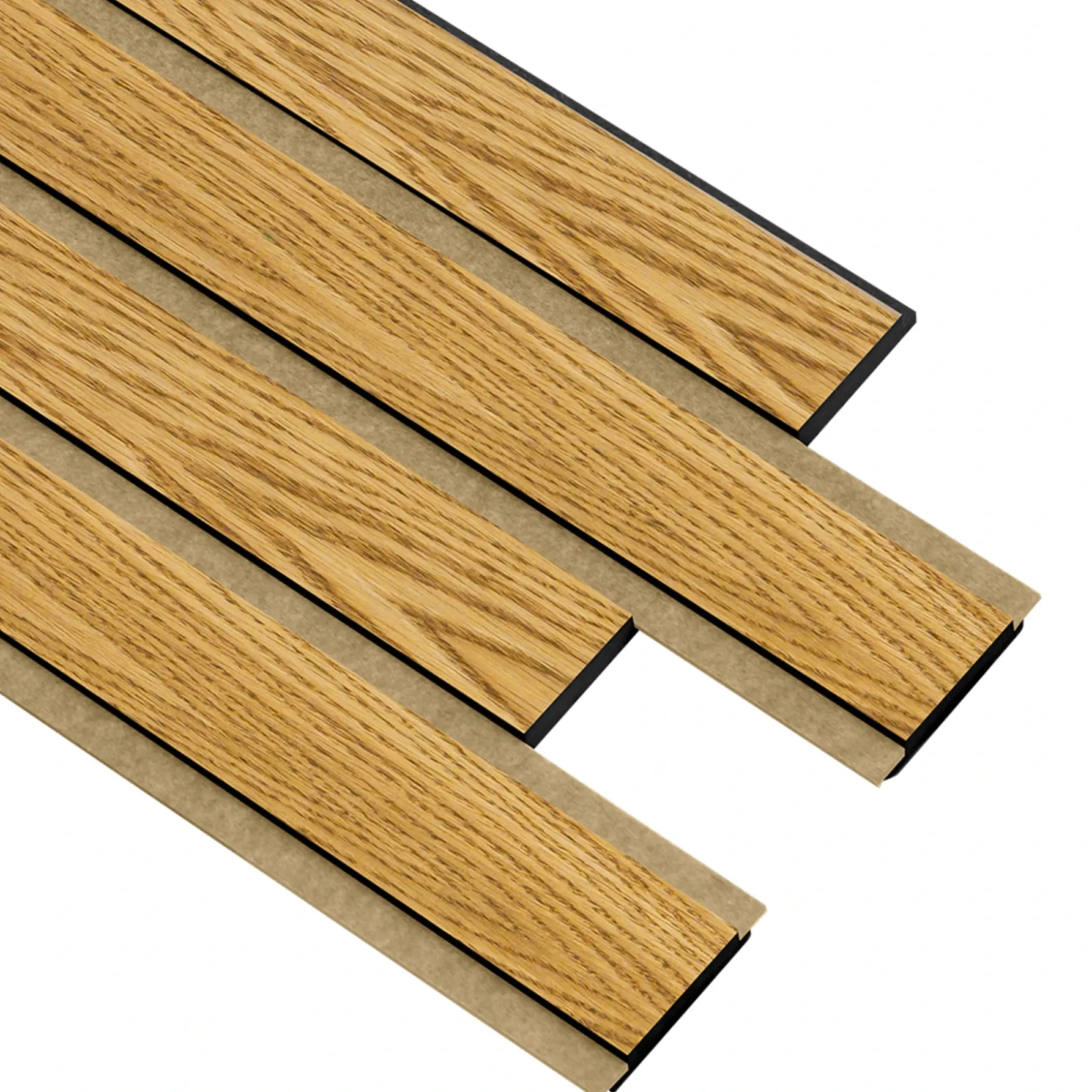 I-WOOD AKUSTIKPANEL EG BRUN OLIE 17 X 300 X 2400 MM