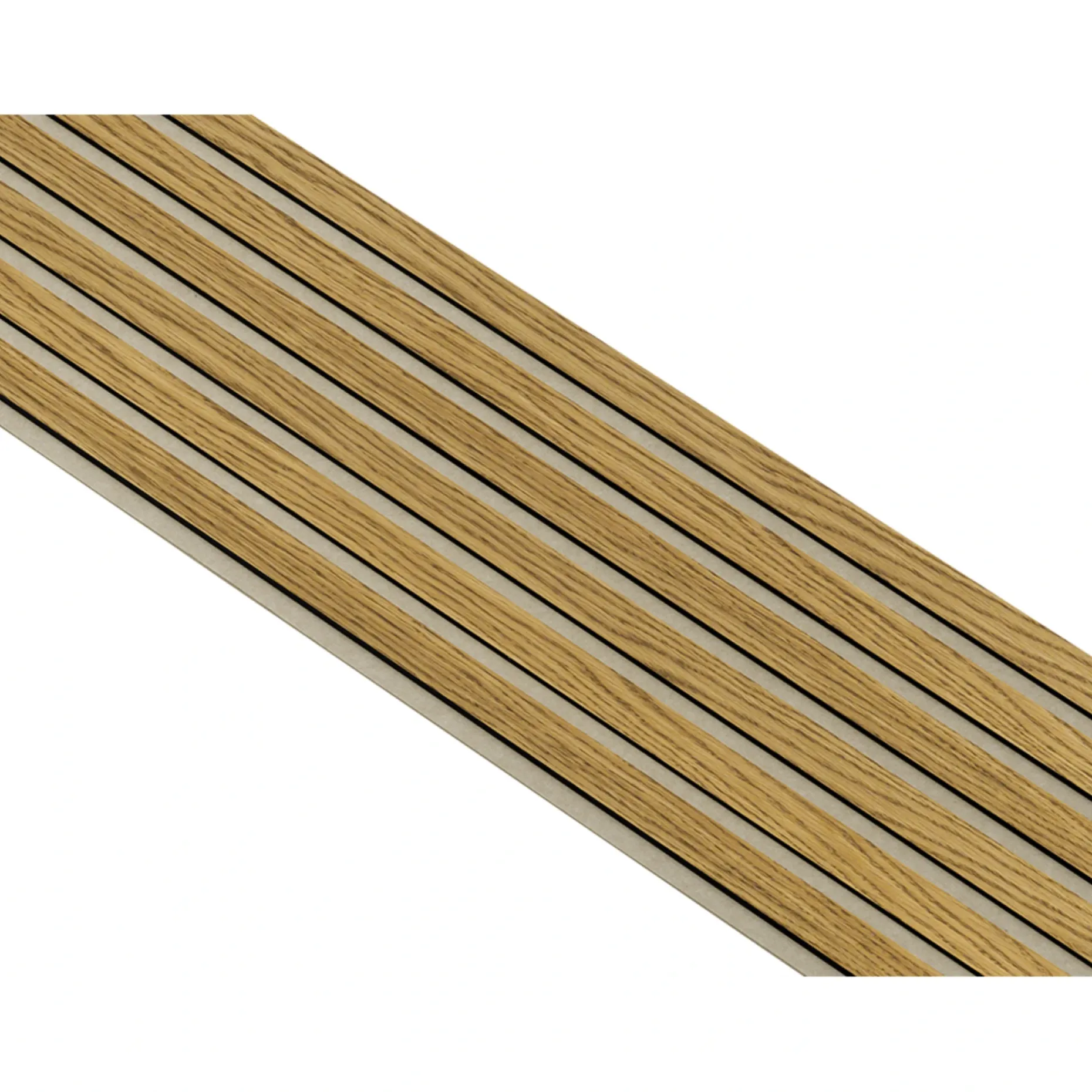 I-WOOD AKUSTIKPANEL EG BRUN OLIE 17 X 300 X 2400 MM