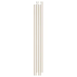 I-WOOD AKUSTIKPANEL EG HVIDMALET 16 X 300 X 2400 MM