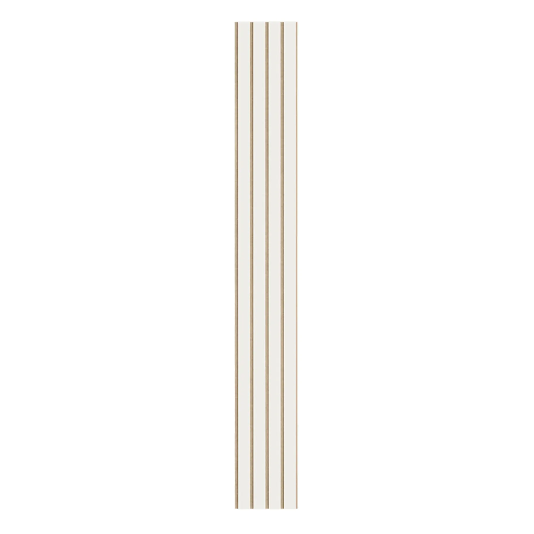 I-WOOD AKUSTIKPANEL EG HVIDMALET 16 X 300 X 2400 MM