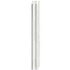 I-WOOD AKUSTIKPANEL EG HVIDMALET 16 X 300 X 2400 MM