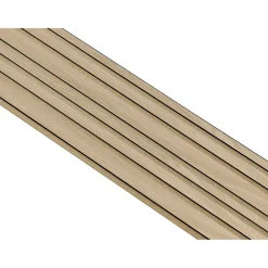 I-WOOD AKUSTIKPANEL EG HVID OLIE 17 X 300 X 2400 MM