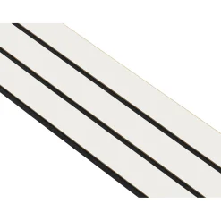 I-WOOD AKUSTIKPANEL EG HVIDMALET 16 X 300 X 2400 MM