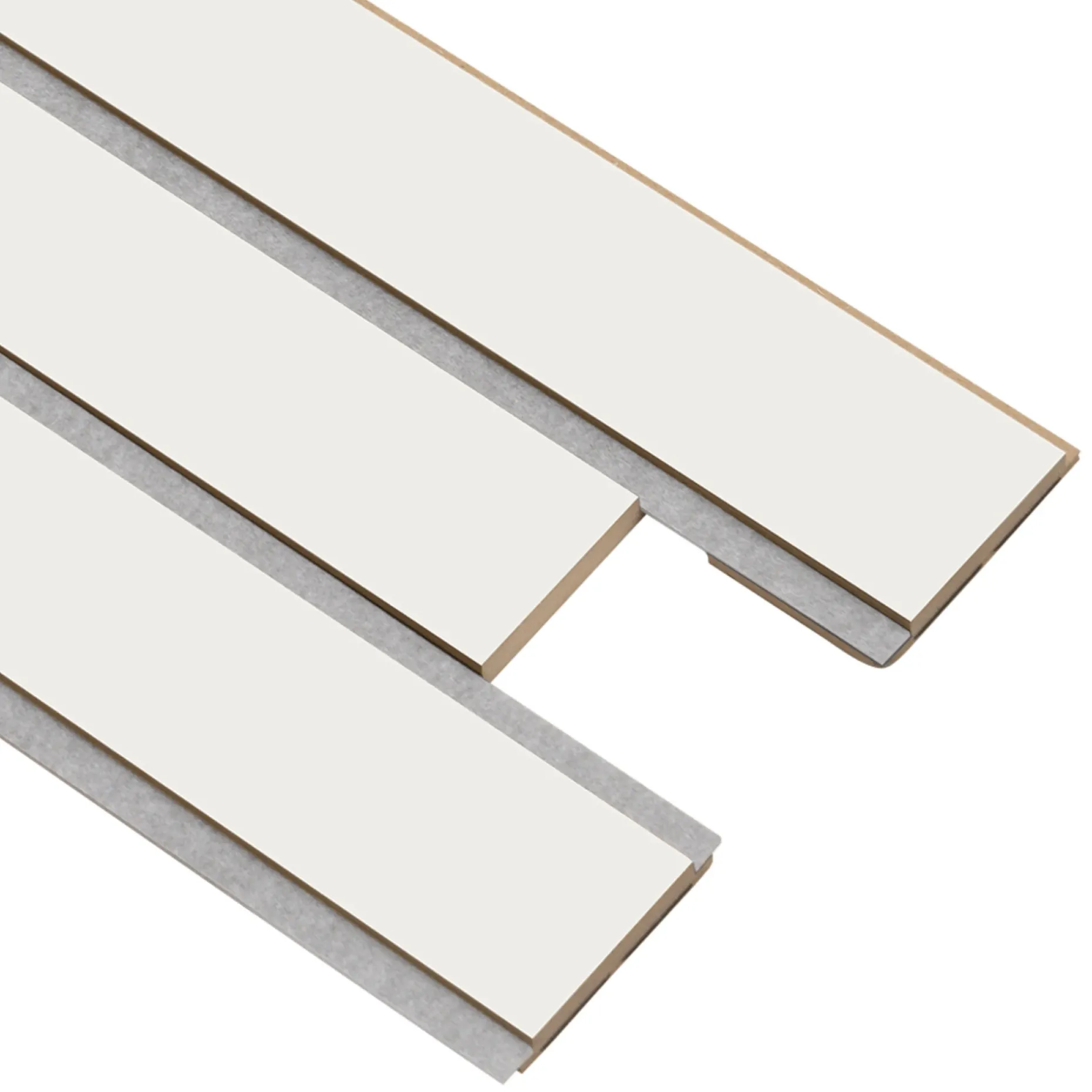 I-WOOD AKUSTIKPANEL EG HVIDMALET 16 X 300 X 2400 MM
