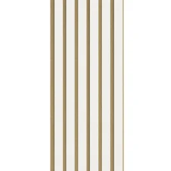 I-WOOD AKUSTIKPANEL EG HVIDMALET 16 X 300 X 2400 MM