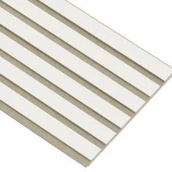 I-WOOD AKUSTIKPANEL EG HVIDMALET 16 X 300 X 2400 MM
