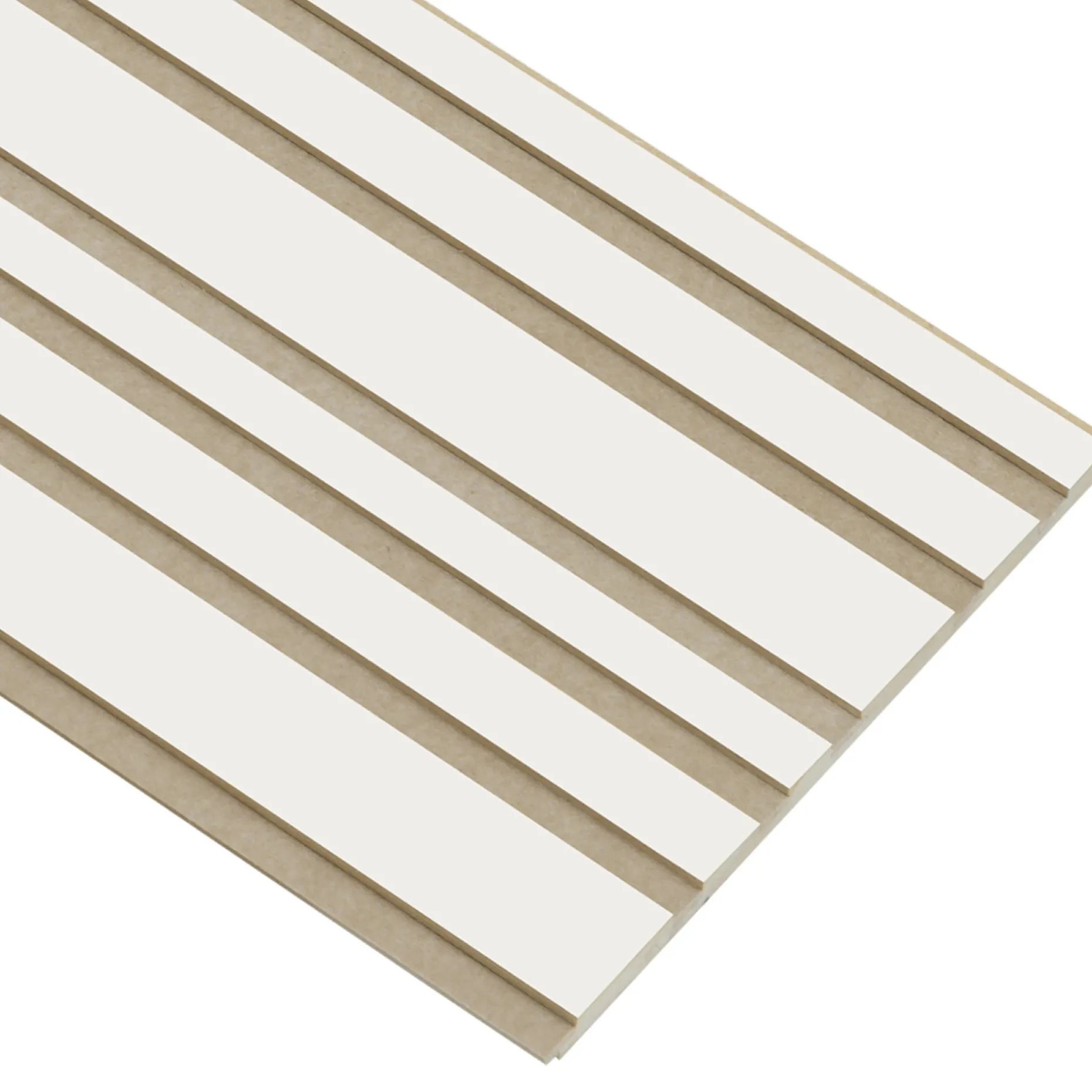 I-WOOD AKUSTIKPANEL EG HVIDMALET 16 X 300 X 2400 MM