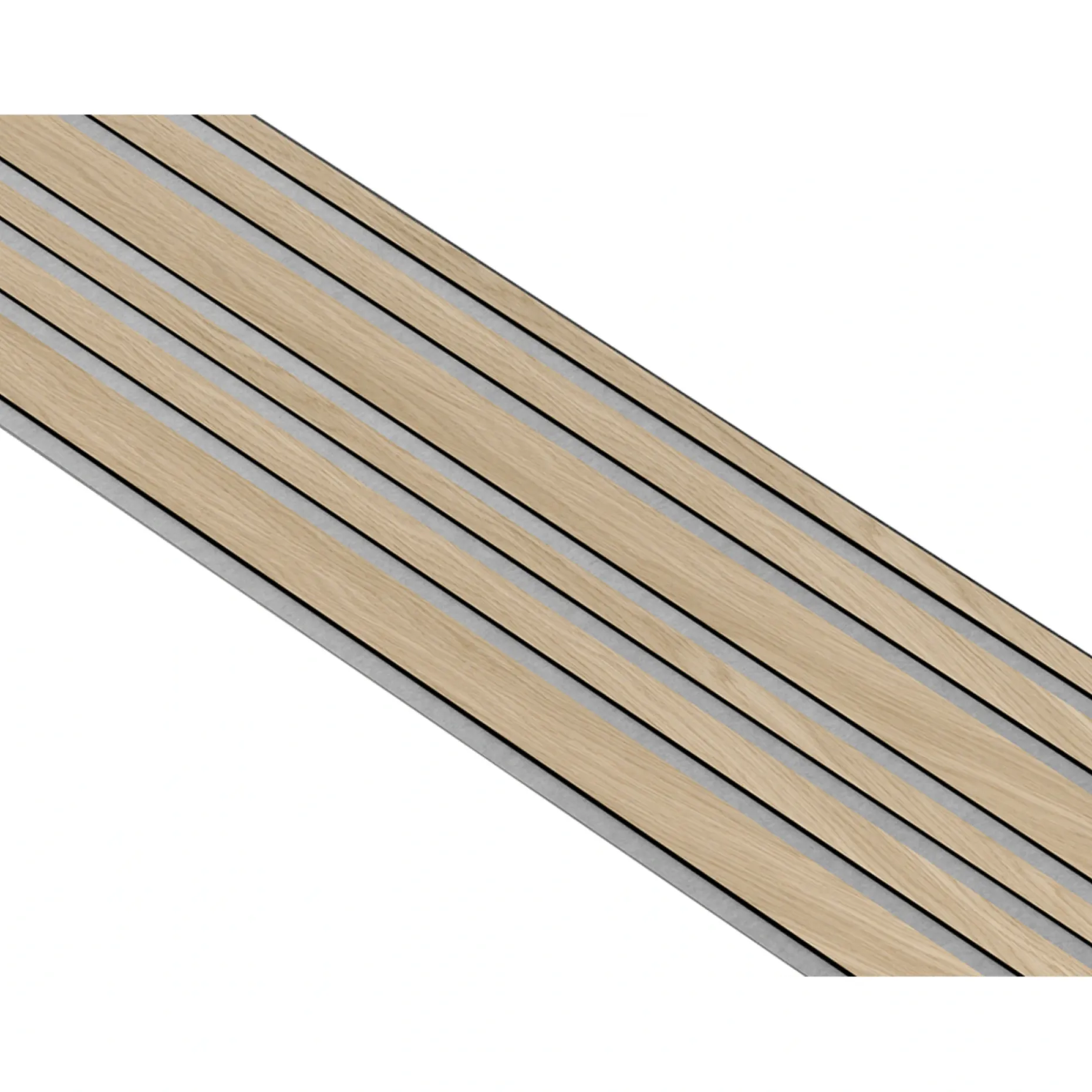 I-WOOD AKUSTIKPANEL EG HVID OLIE 17 X 300 X 2400 MM