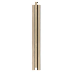 I-WOOD AKUSTIKPANEL EG HVID OLIE 17 X 300 X 2400 MM