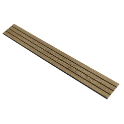 I-WOOD AKUSTIKPANEL EG MØRKEBRUN OLIE 16 X 300 X 2400 MM