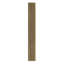 I-WOOD AKUSTIKPANEL EG MØRKEBRUN OLIE 16 X 300 X 2400 MM