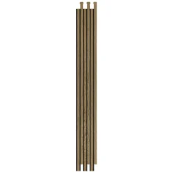 I-WOOD AKUSTIKPANEL EG MØRKEBRUN OLIE 16 X 300 X 2400 MM