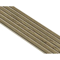 I-WOOD AKUSTIKPANEL EG MØRKEBRUN OLIE 17 X 300 X 2400 MM