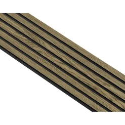 I-WOOD AKUSTIKPANEL EG MØRKEBRUN OLIE 17 X 300 X 2400 MM