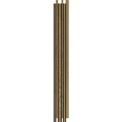 I-WOOD AKUSTIKPANEL EG MØRKEBRUN OLIE 16 X 300 X 2400 MM