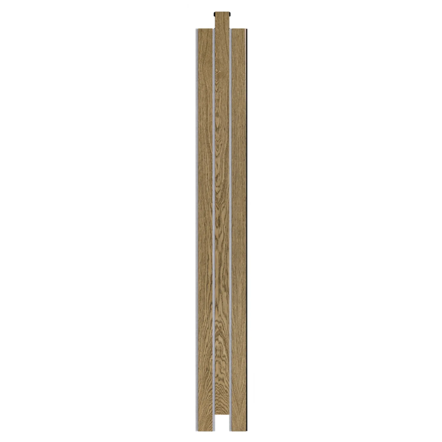I-WOOD AKUSTIKPANEL EG MØRKEBRUN OLIE 17 X 300 X 2400 MM
