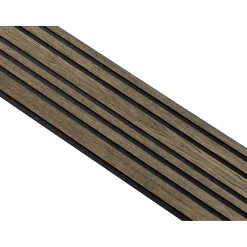 I-WOOD AKUSTIKPANEL EG SORT OLIE 17 X 300 X 2400 MM