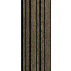 I-WOOD AKUSTIKPANEL EG SORT OLIE 17 X 300 X 2400 MM
